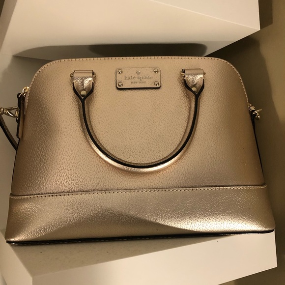 kate spade Handbags - Kate Spade Champagne Wellesley Small Rachelle